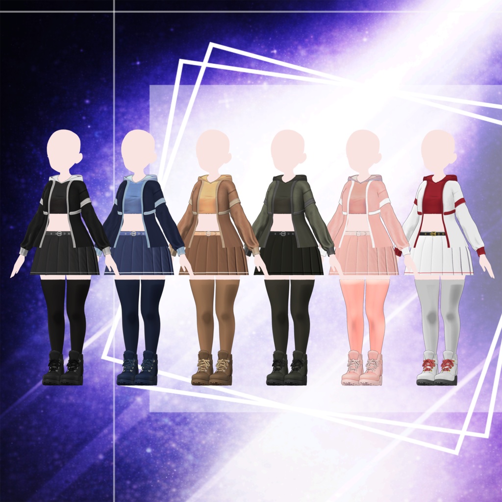 【✨発売セール中✨】【19アバター対応】NoxLine【改変1年生】