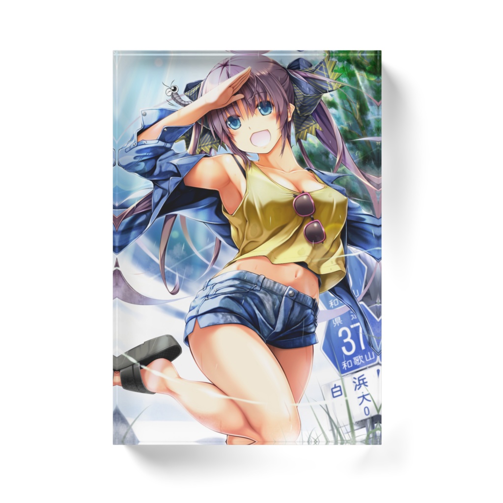 栗栖川きぃアクリルブロック①