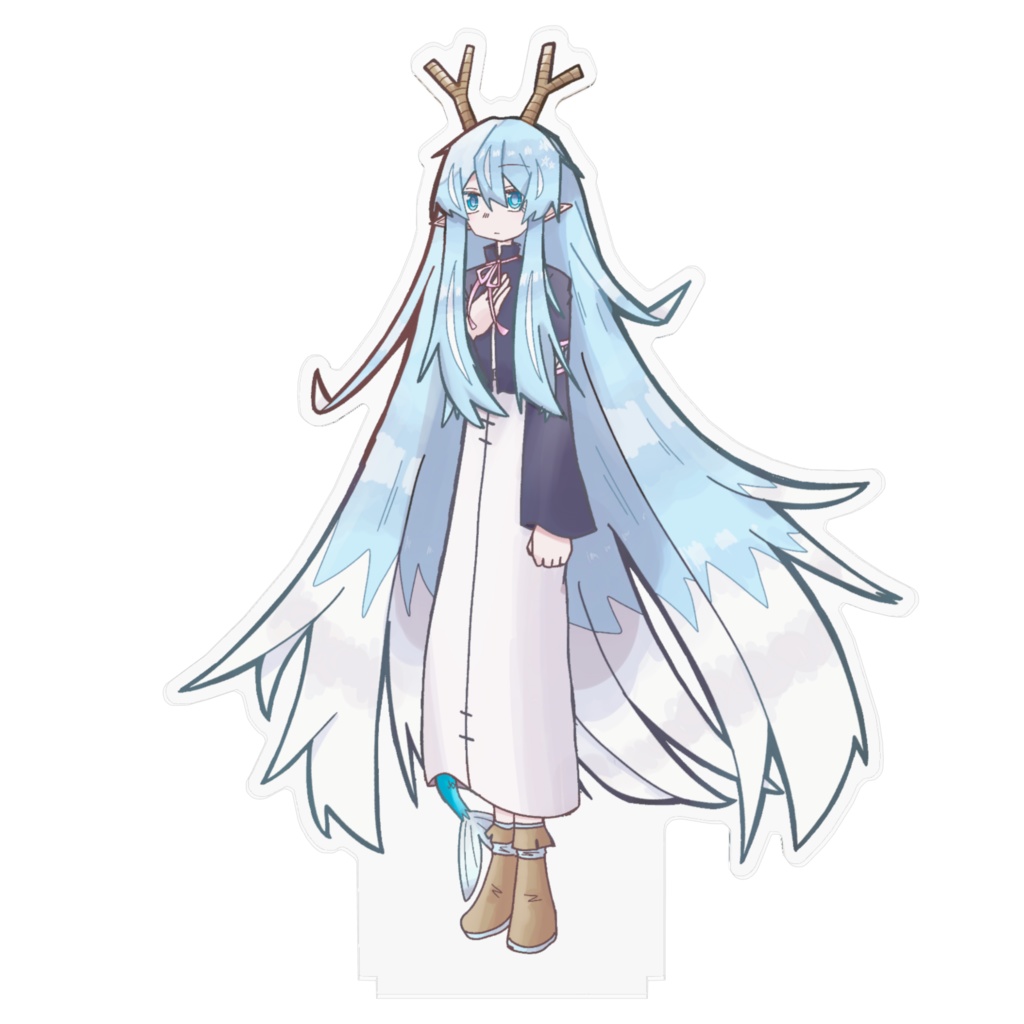 街の楽しい仲間たち|アクリルスタンド|一次創作『ゆめかでぃあバケモノ紀行』