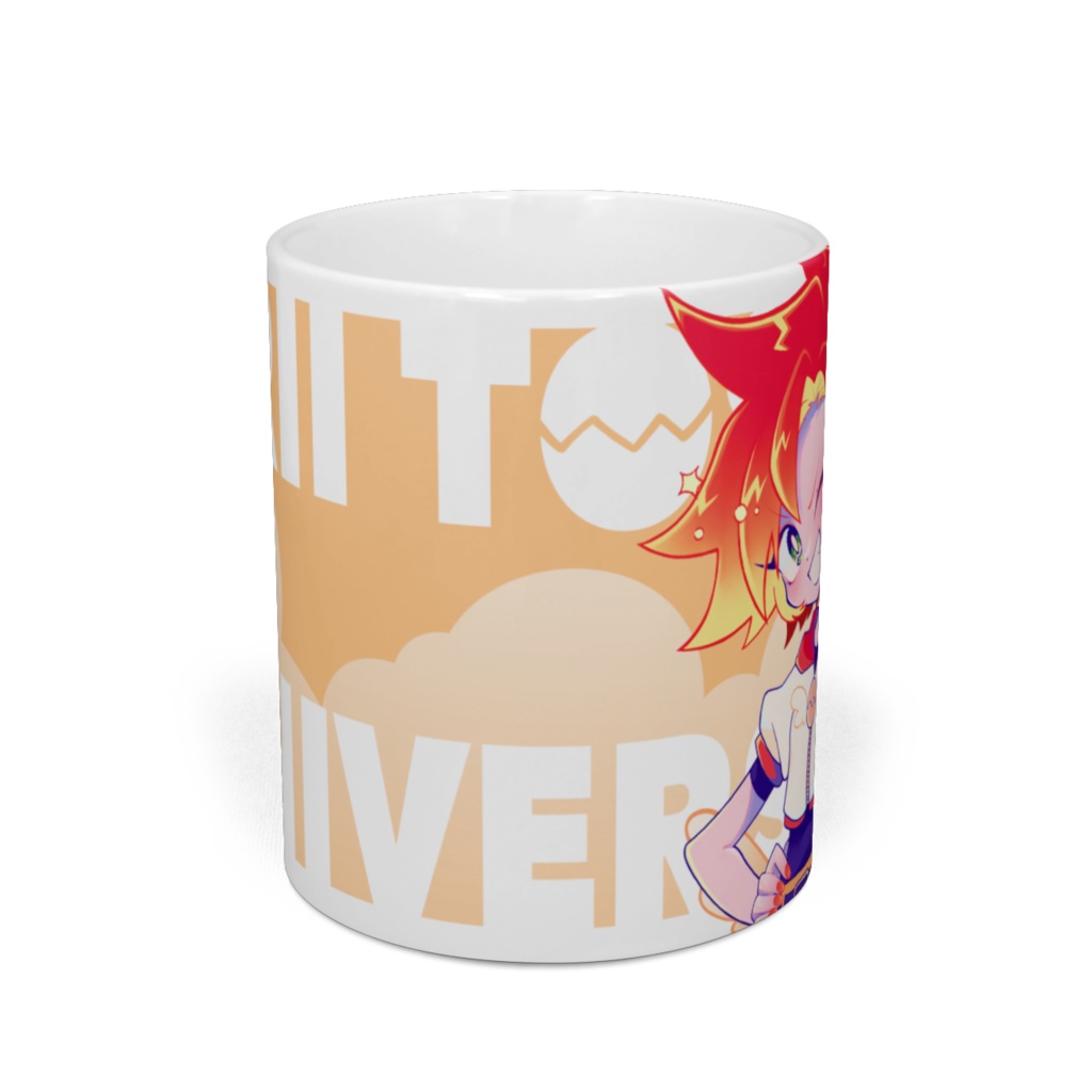 酉居とさか1周年記念マグカップ