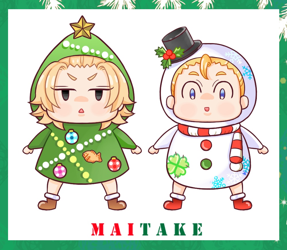 マイ武クリスマスアクリルスタンド