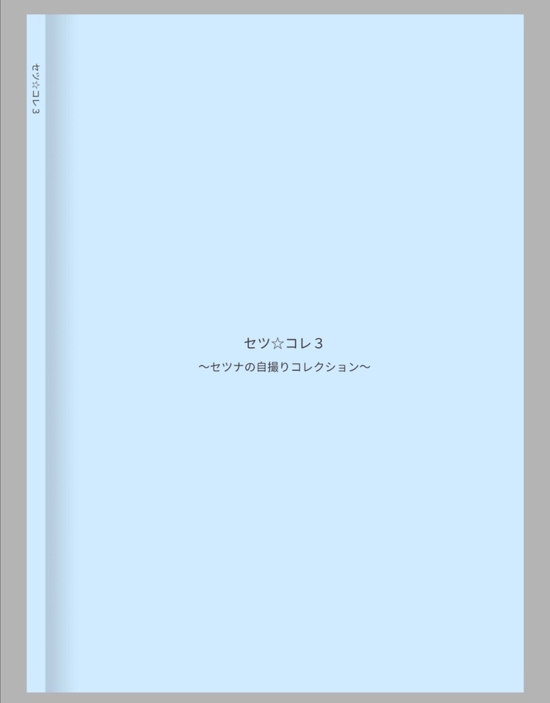 セツナのフォトブック「セツ☆コレ３」