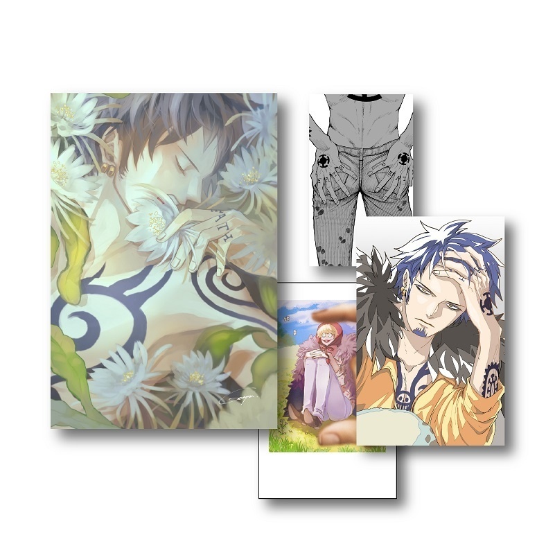 【A】コラソン＆ロー　描きおろしイラストセット