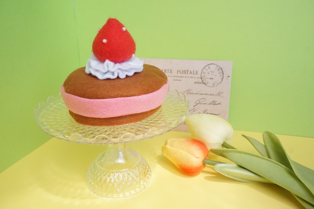 パンケーキベレー帽(10cm〜11cm)