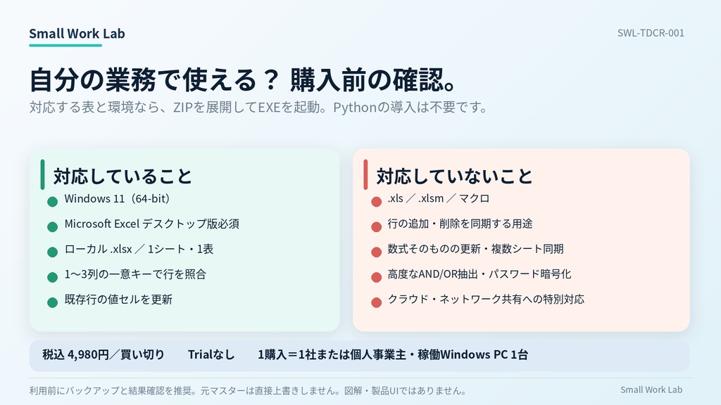 表データ配布回収ツール v0.1.15