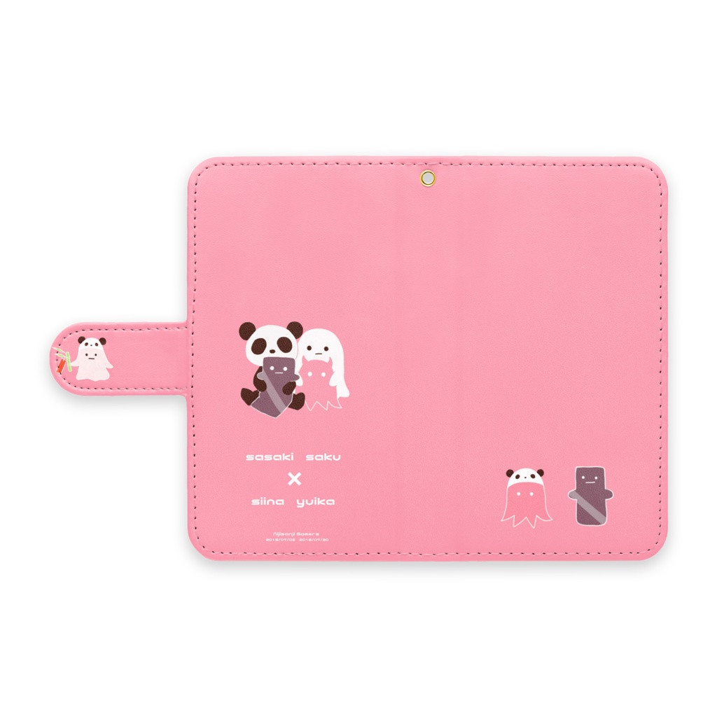 【非公式】さくゆい 手帳型androidケース