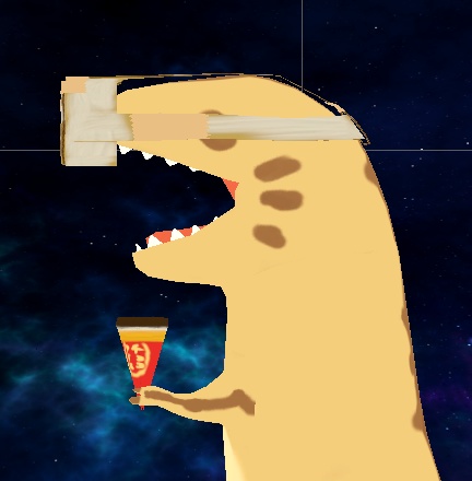 かいじゅう専用衣装「最新VR機器」