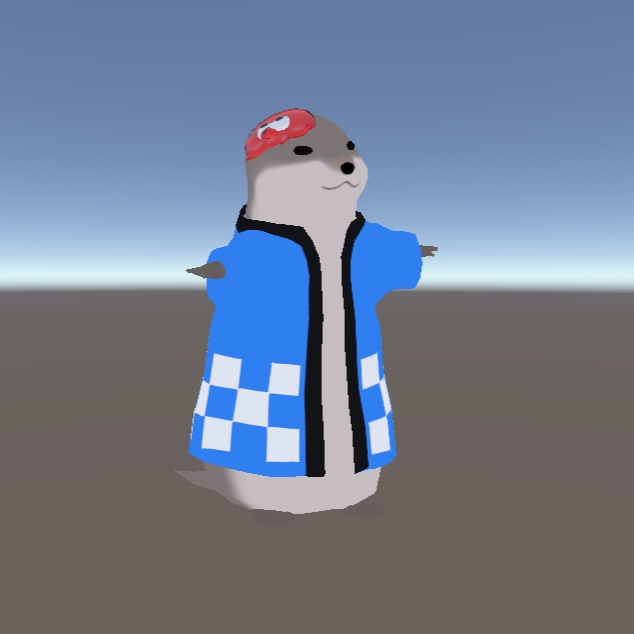 かいじゅうとかわうそのはっぴ