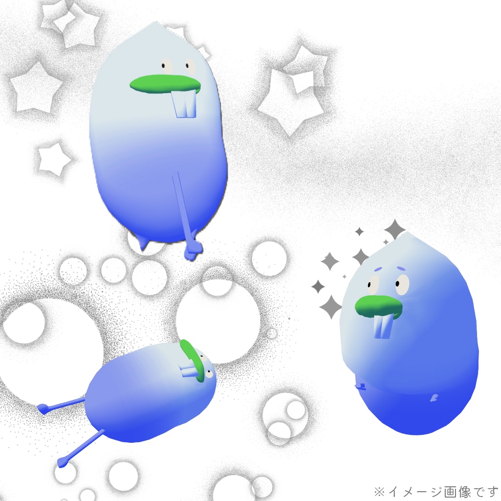 VRChat想定アバター おばけのばび