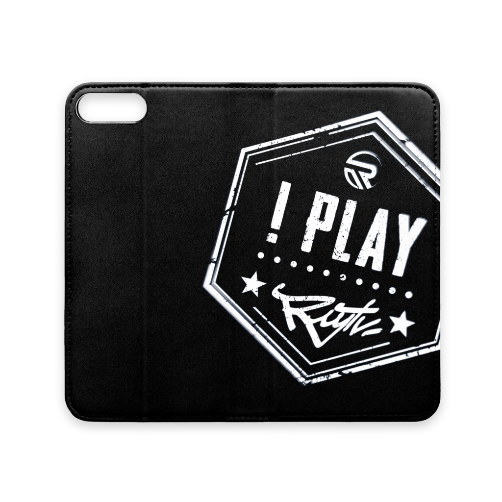 Ruytv 2020オリジナル手帳型iPhoneケース-iPhone 8 Plus / 7 Plus(ブラック)