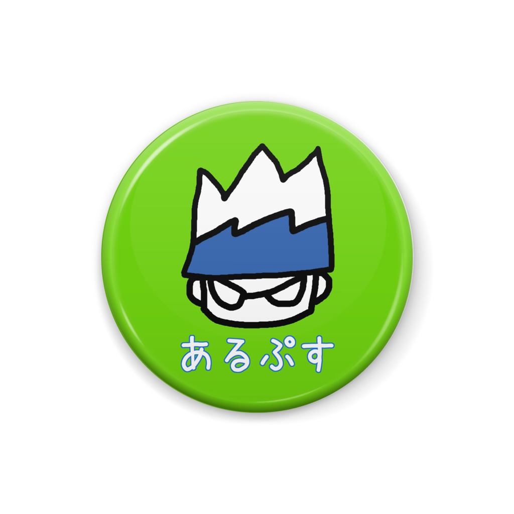 テープマン-アルプスC-/缶バッジ