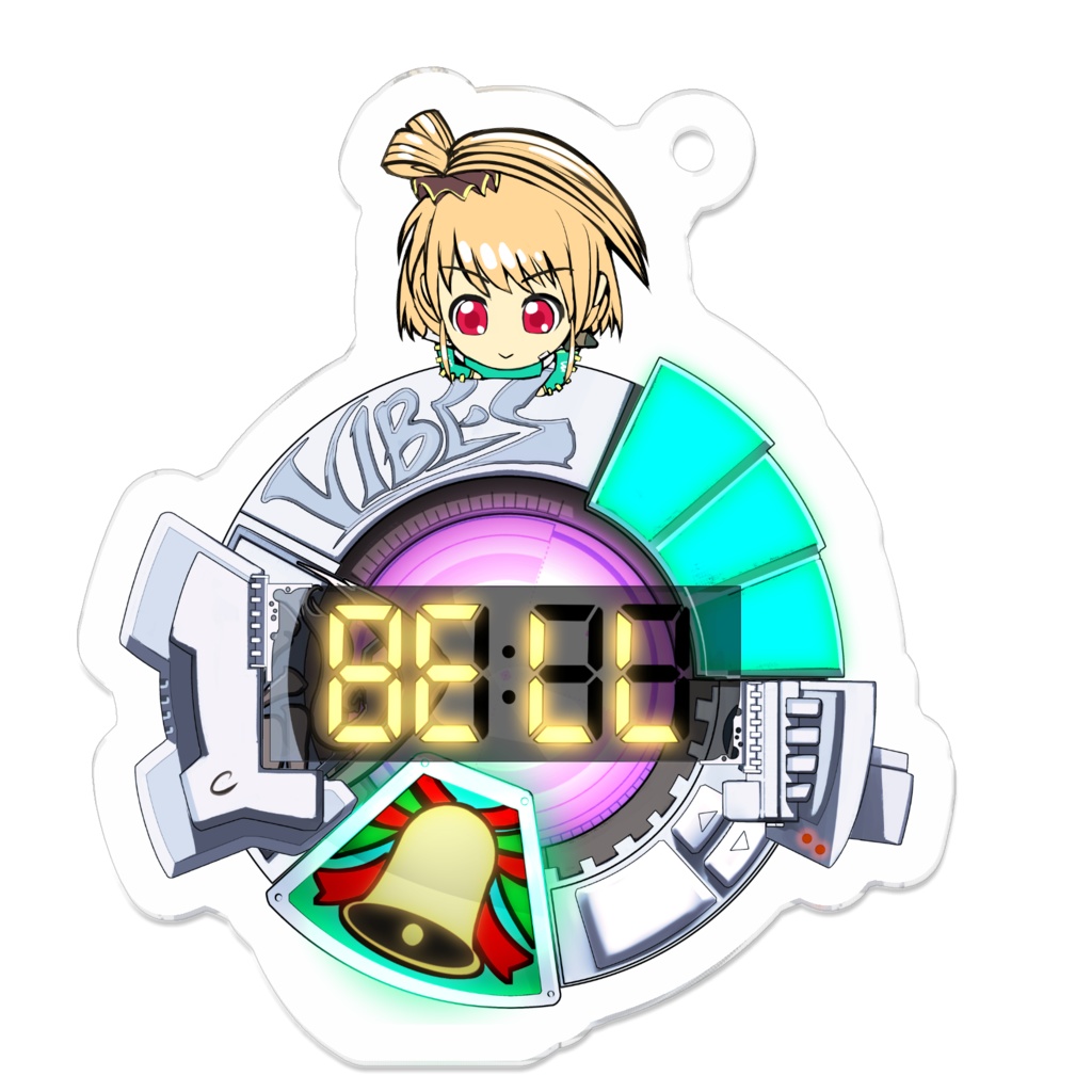 聖奈と三号機B/アクリルキーホルダー