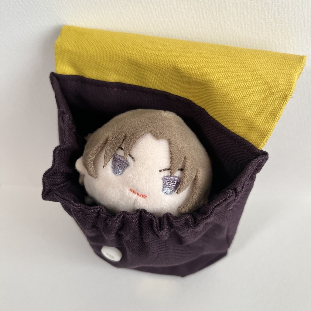 ꒰ へし切長谷部꒱バッグに付けられる! もちミニバッグ