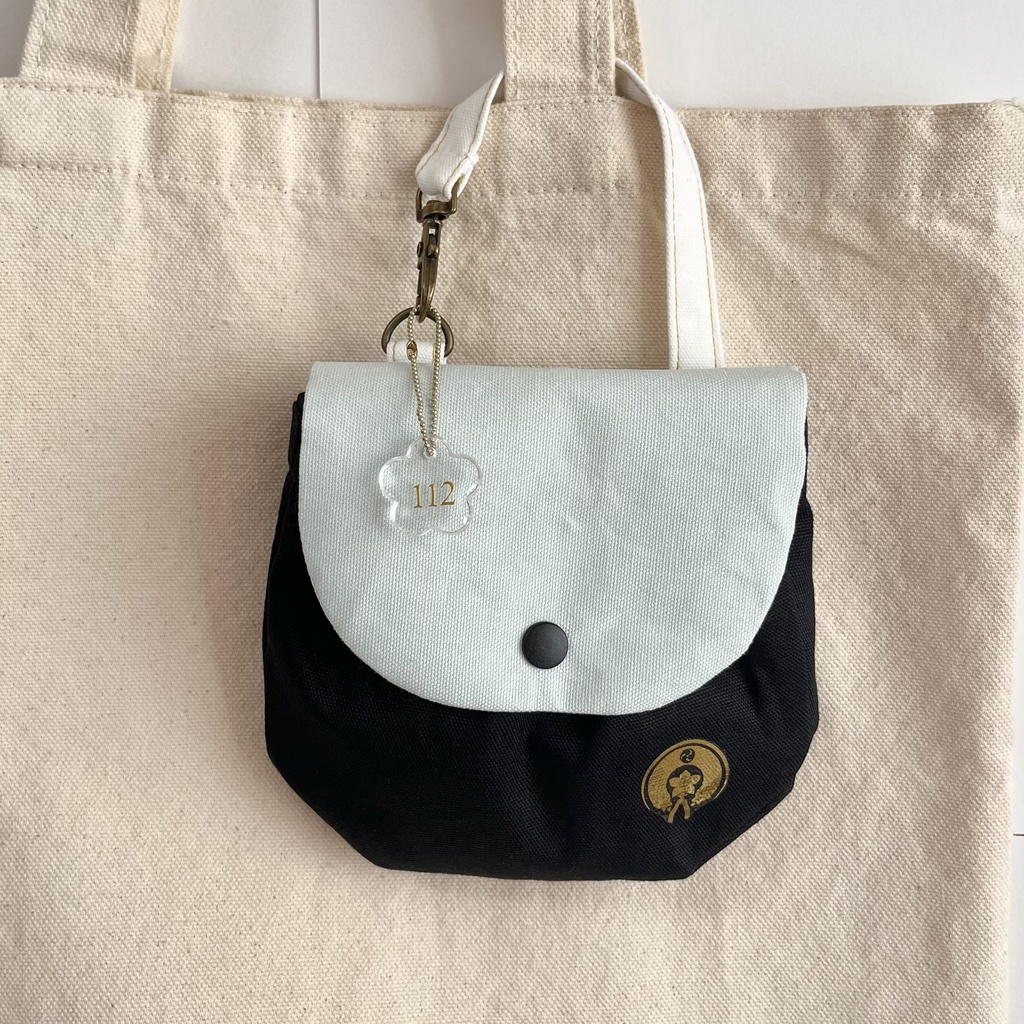 ꒰ 膝丸 ꒱バッグに付けられる! もちミニバッグ