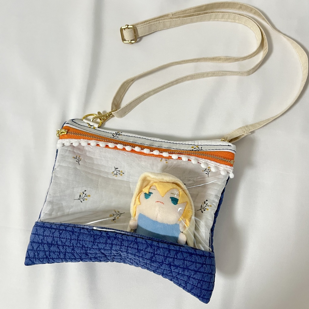 ꒰山姥切国広꒱ぬいと一緒に、おでかけポシェット