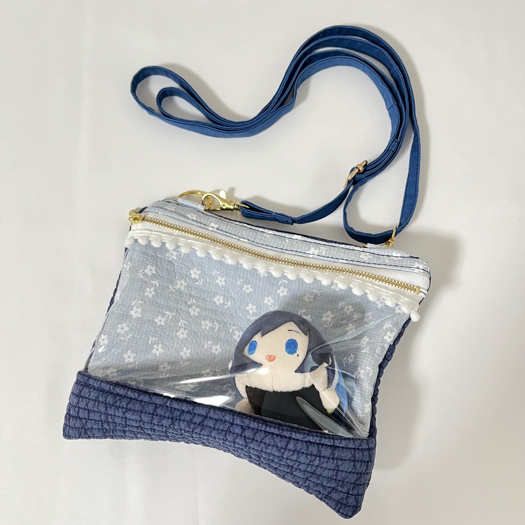 ꒰大和守安定꒱ぬいと一緒に、おでかけポシェット