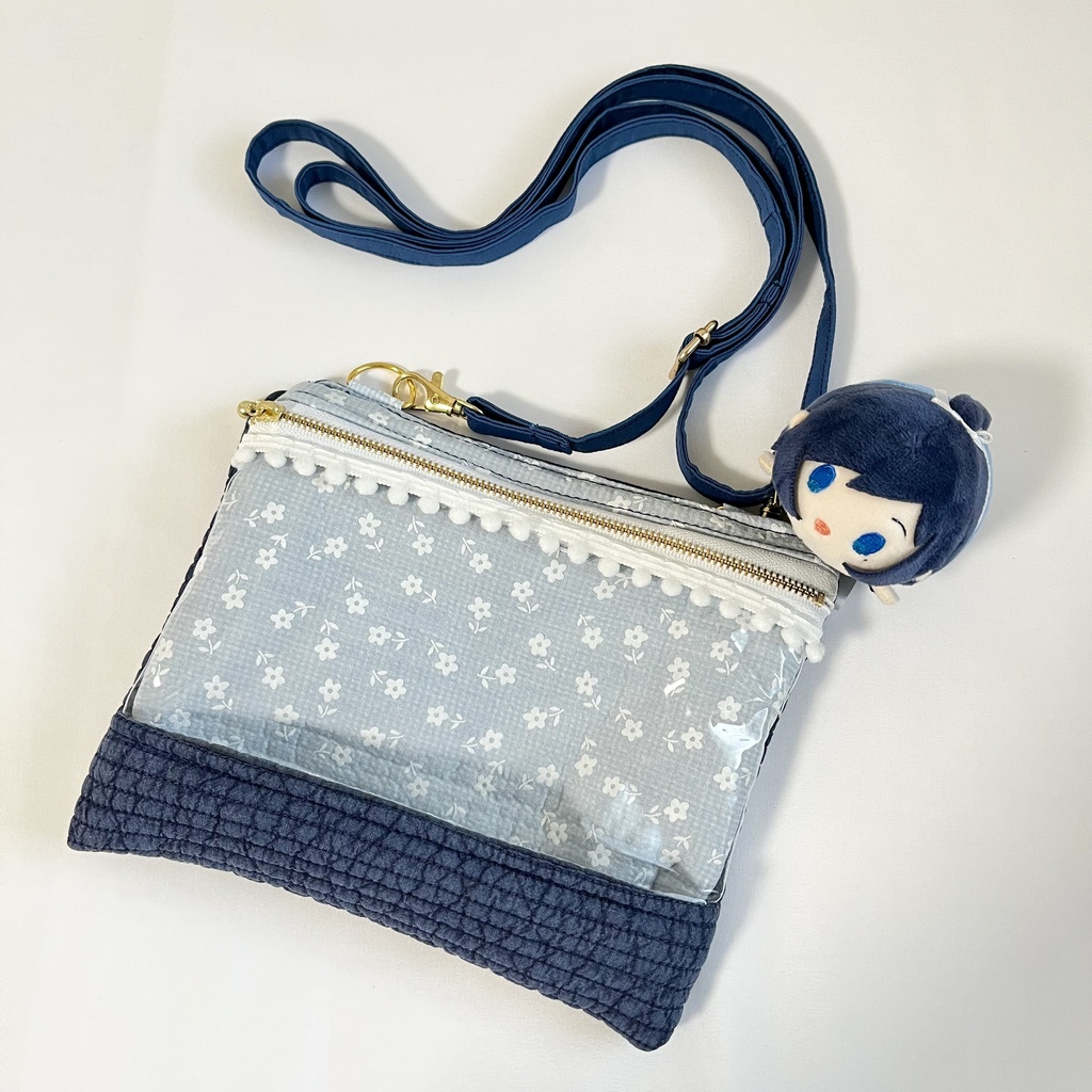 ꒰大和守安定꒱ぬいと一緒に、おでかけポシェット