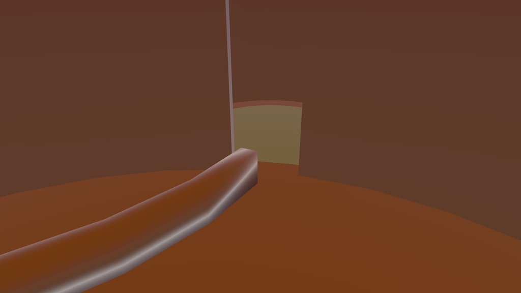 「オリジナル3Dモデル」クマルーム(VRChat対応)