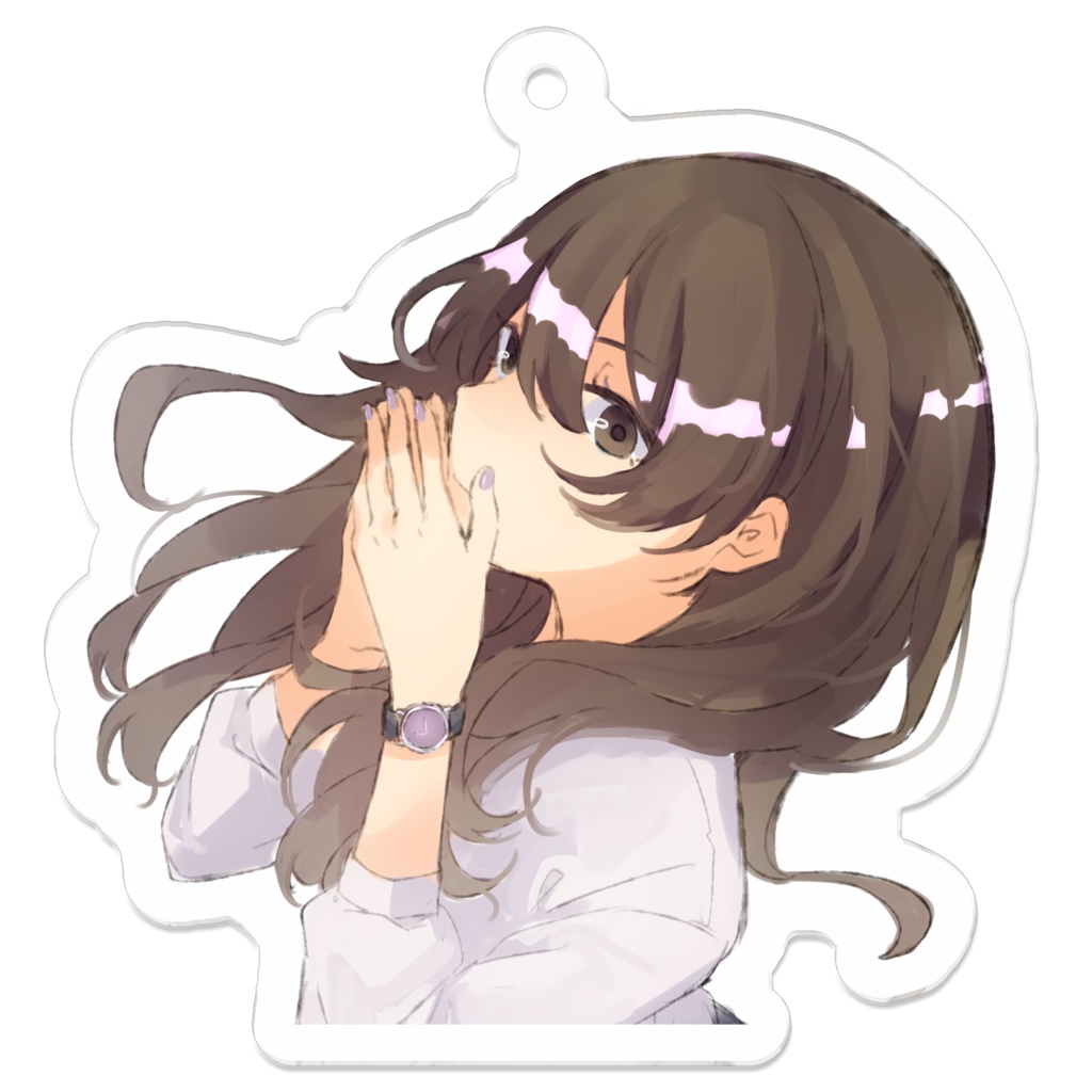 女の子キーホルダー