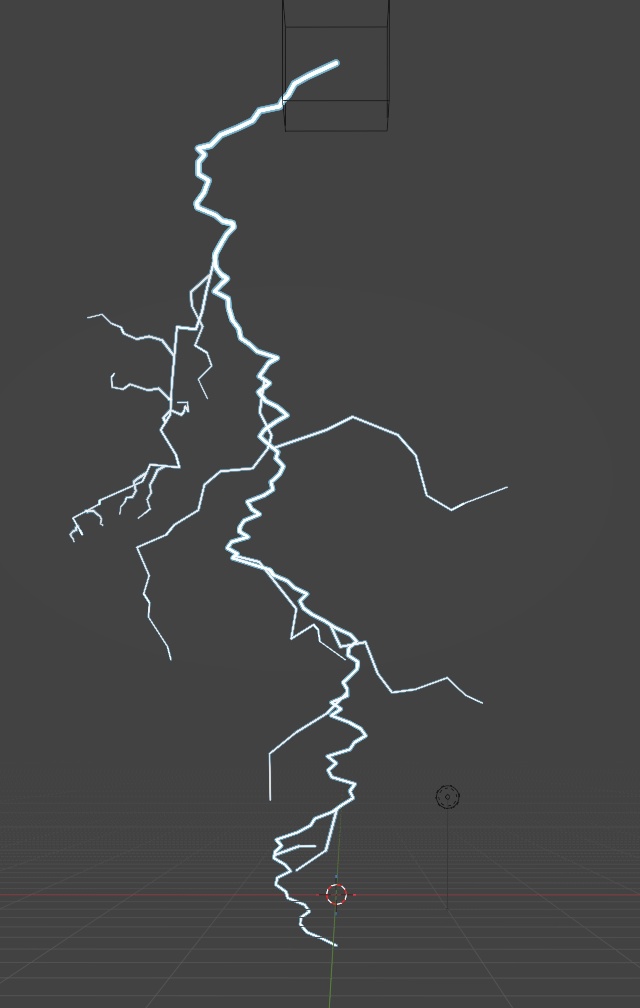 [Blender Addon] 雷エフェクト