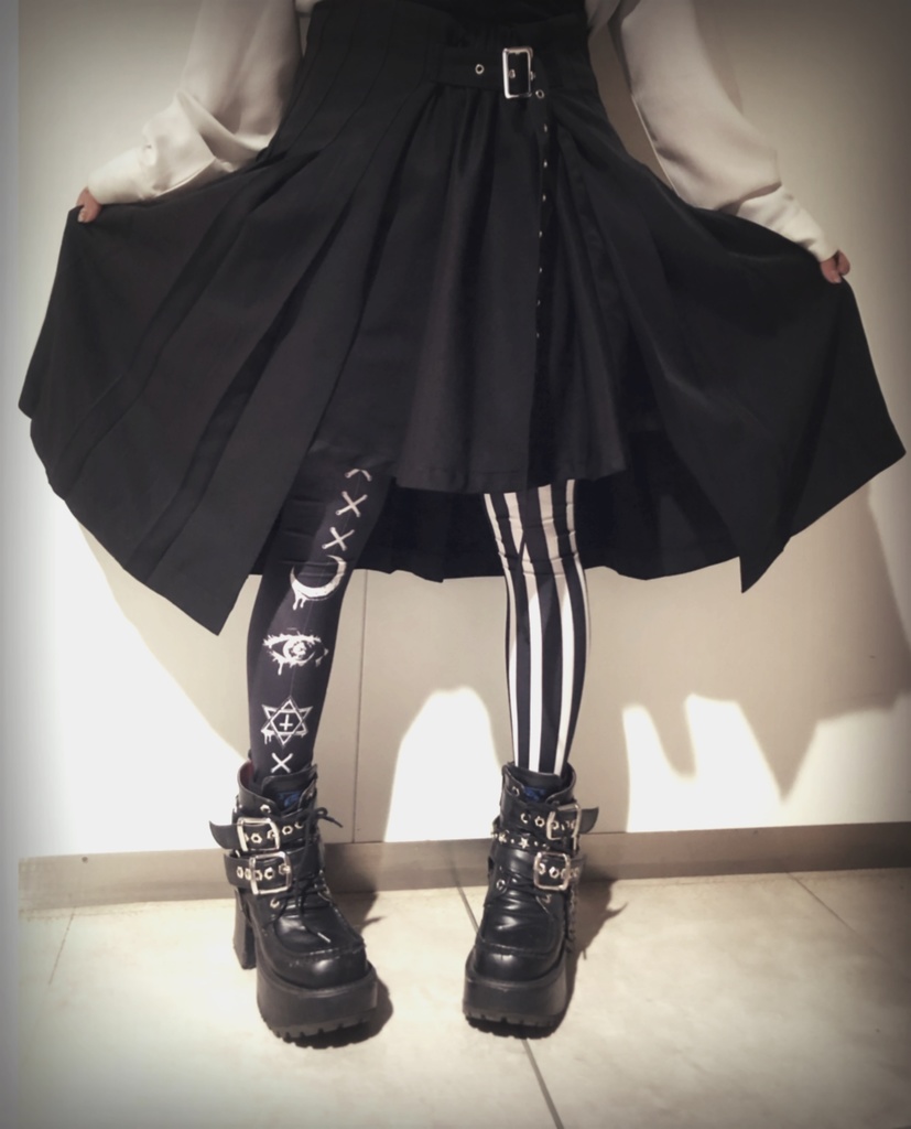 !SALE!【xxkist】Wrap Skirt ─蛇腹─