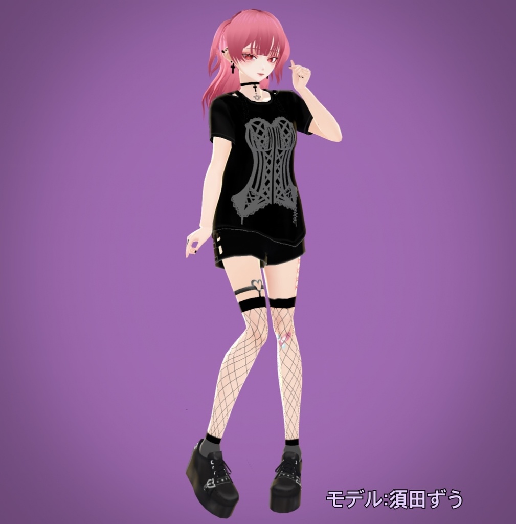 【VRoid】\無料あり/拘束cutsew【xxkist】