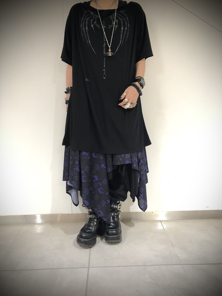 !SALE!【xxkist】Asymmetry Hem Skirt