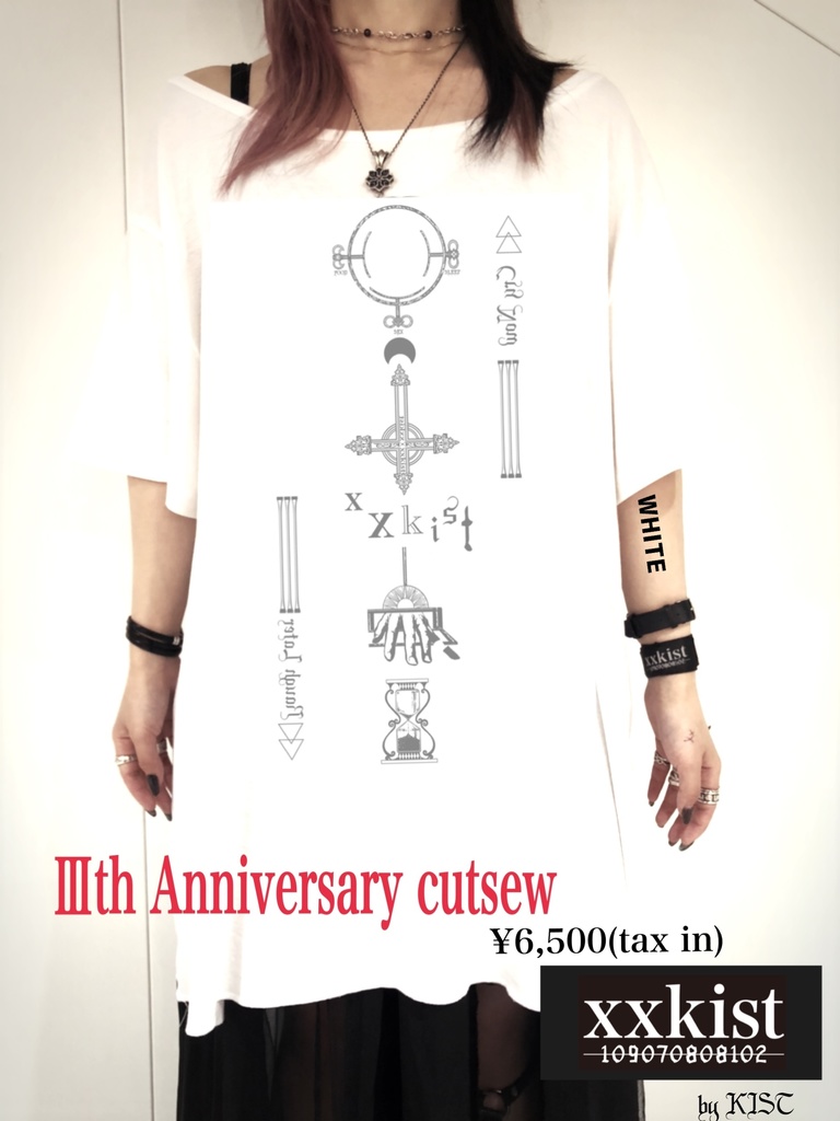 !SALE!【xxkist】▶︎Ⅲth Anniversary cutsew