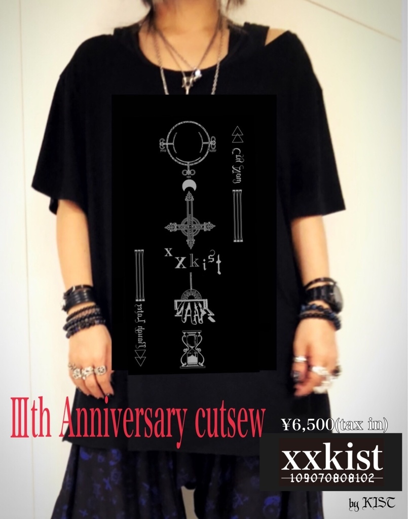 !SALE!【xxkist】▶︎Ⅲth Anniversary cutsew