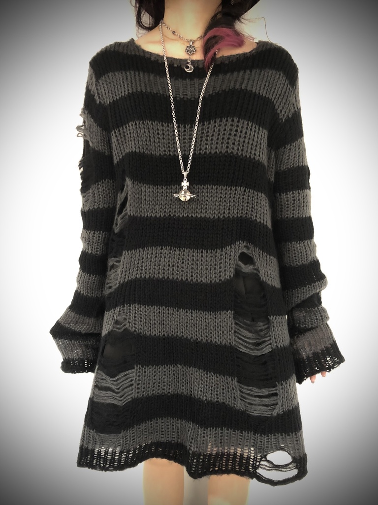 【xxkist】ボーダーニット〈select item〉