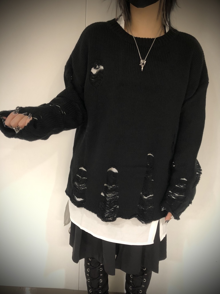 【xxkist】ダメージニット〈select item〉