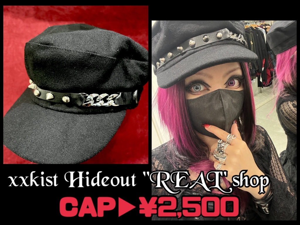 CAP【Hideout "REAL" shop 2022 】