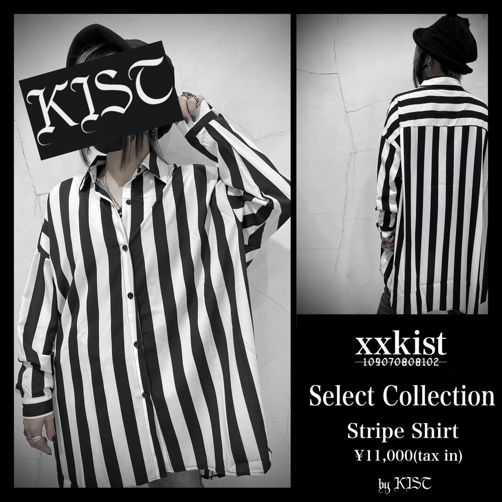 【xxkist】Stripe Shirt〈Select Collection〉