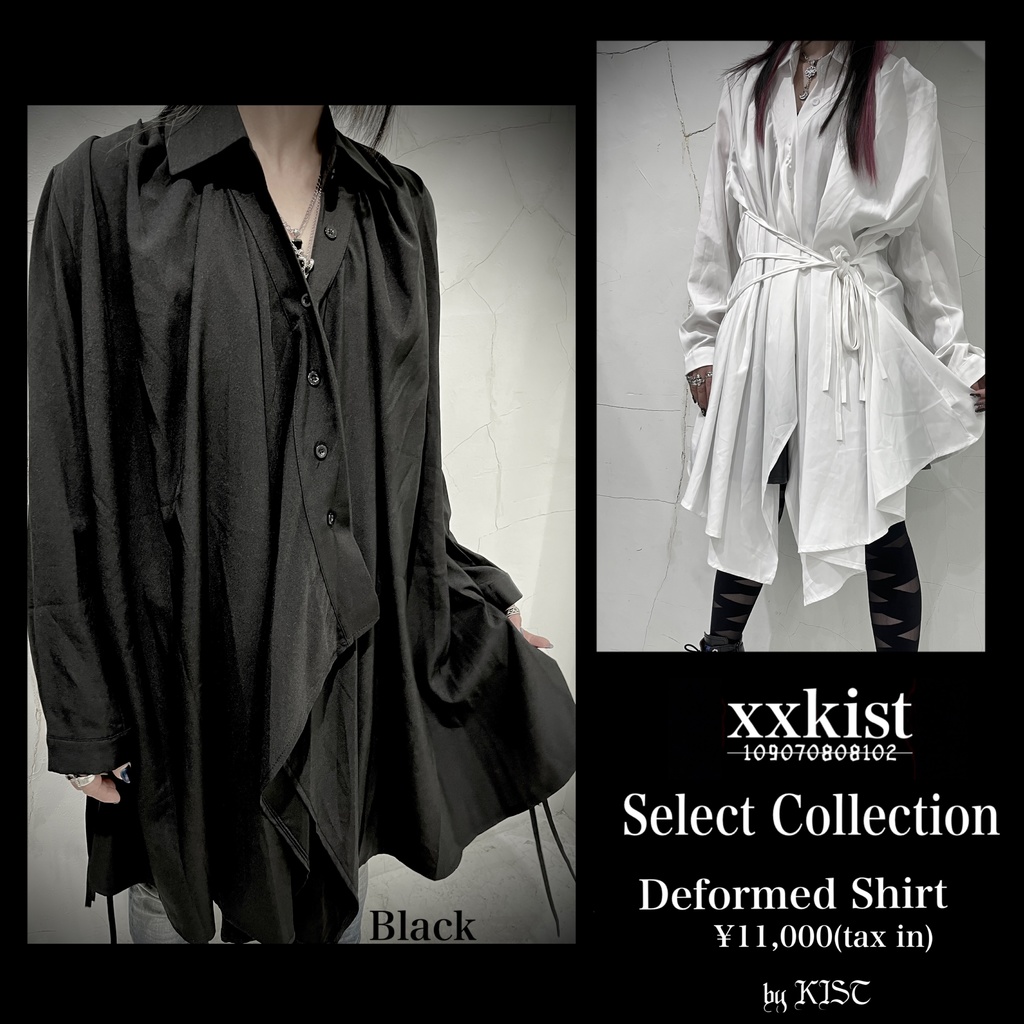【xxkist】Deformed Shirt〈select Collection〉