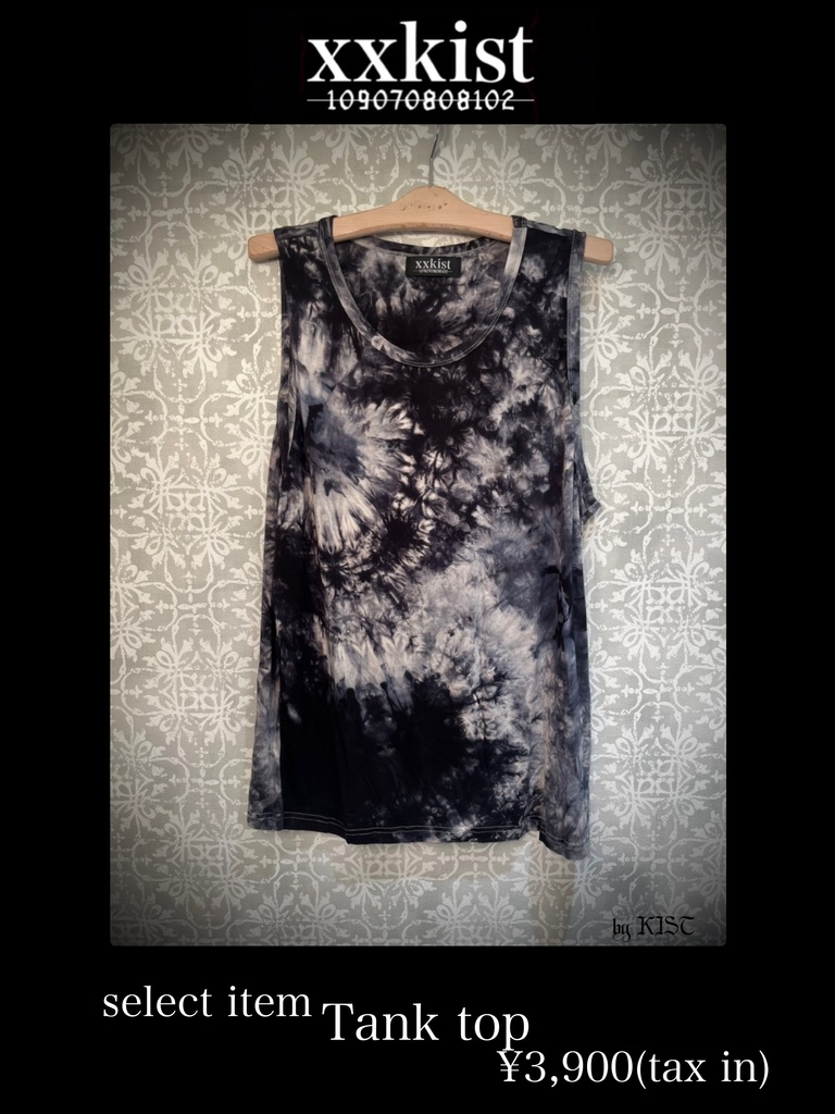 Tank Top(ムラ染)〈Select Collection〉