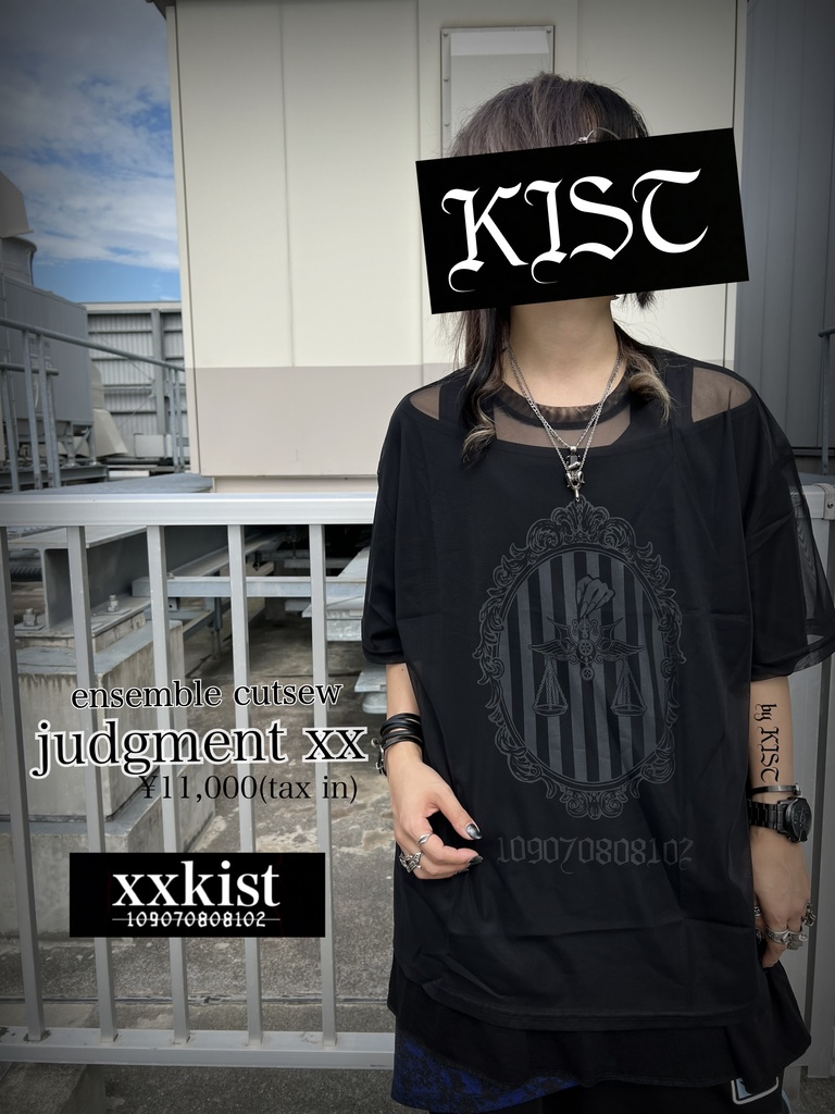 【xxkist】-Tshirt ensemble- judgment xx【K-2308ES1】