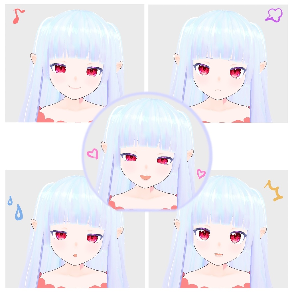 【VRoid正式版 VRMモデル】みるく