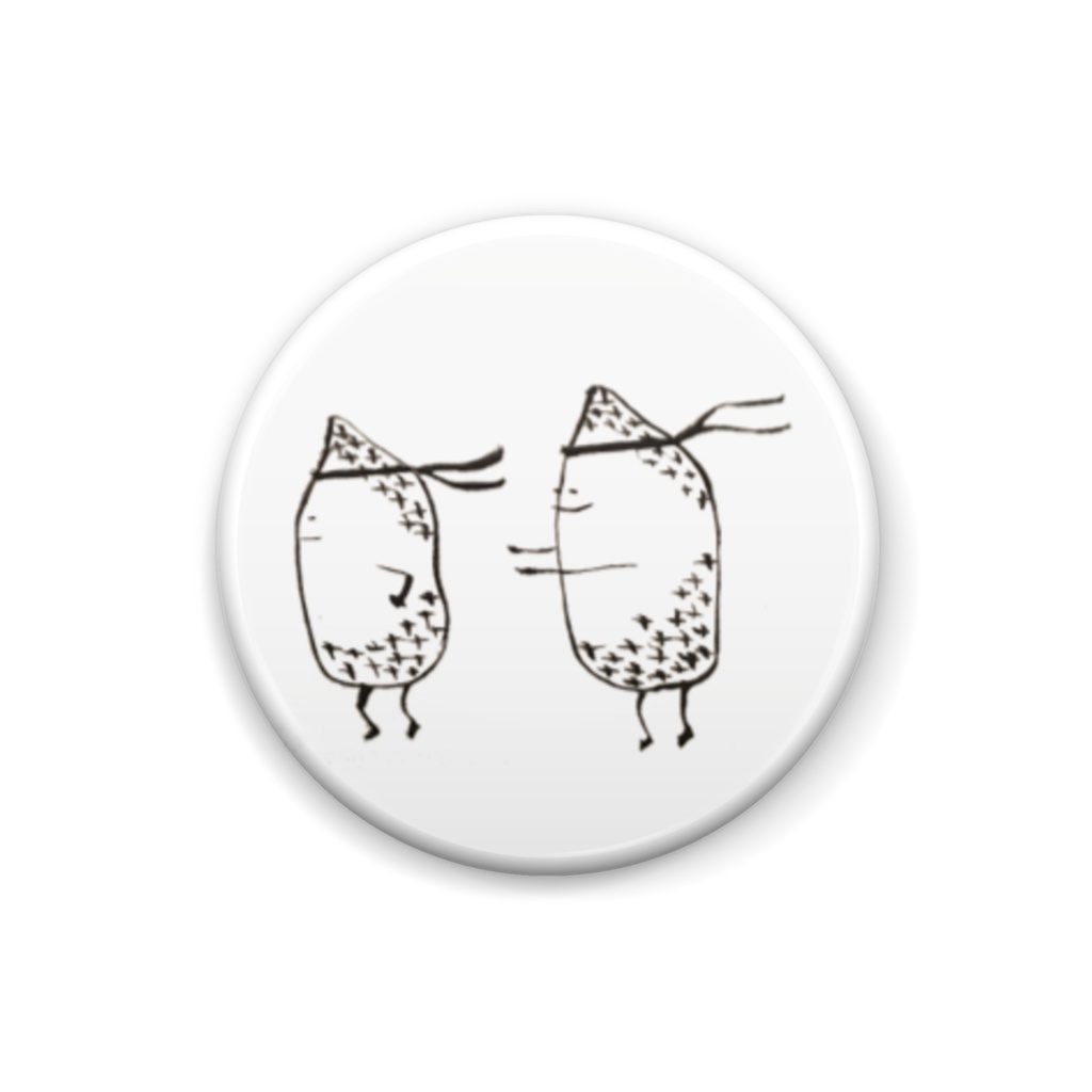 落花星人カンバッチ　運動会