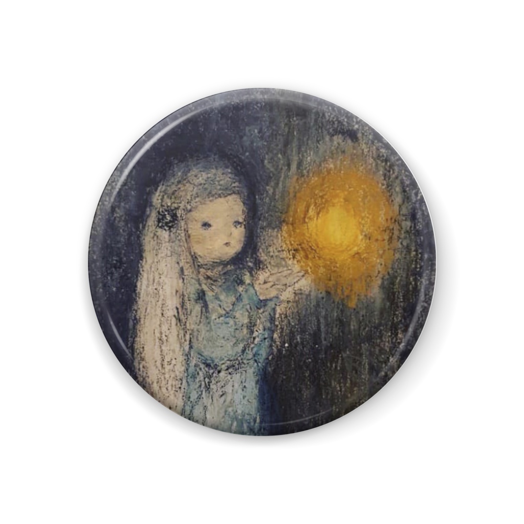 しずくちゃんカンバッチ