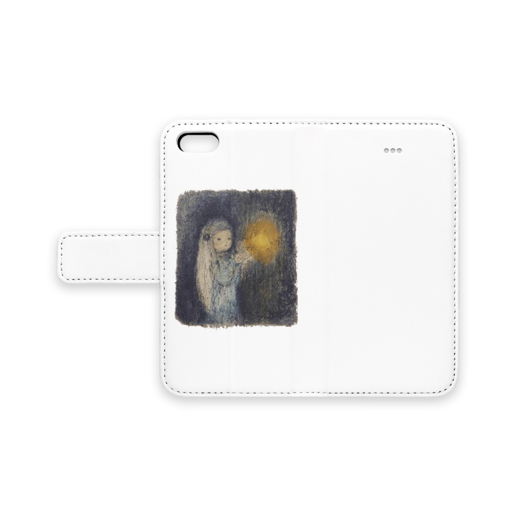 しずくちゃん手帳型iPhoneケース