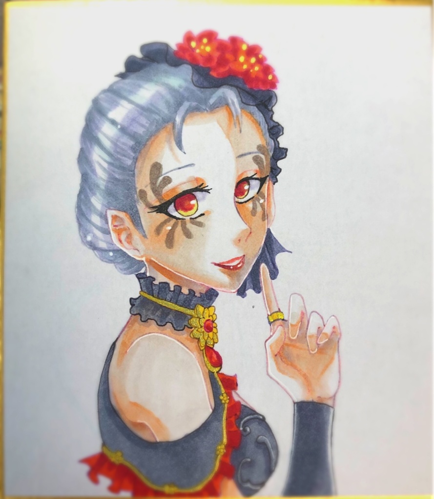 原画販売 A ミニ色紙 ごった煮 Booth