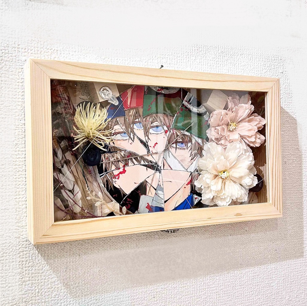 【個展】原画「鏡」