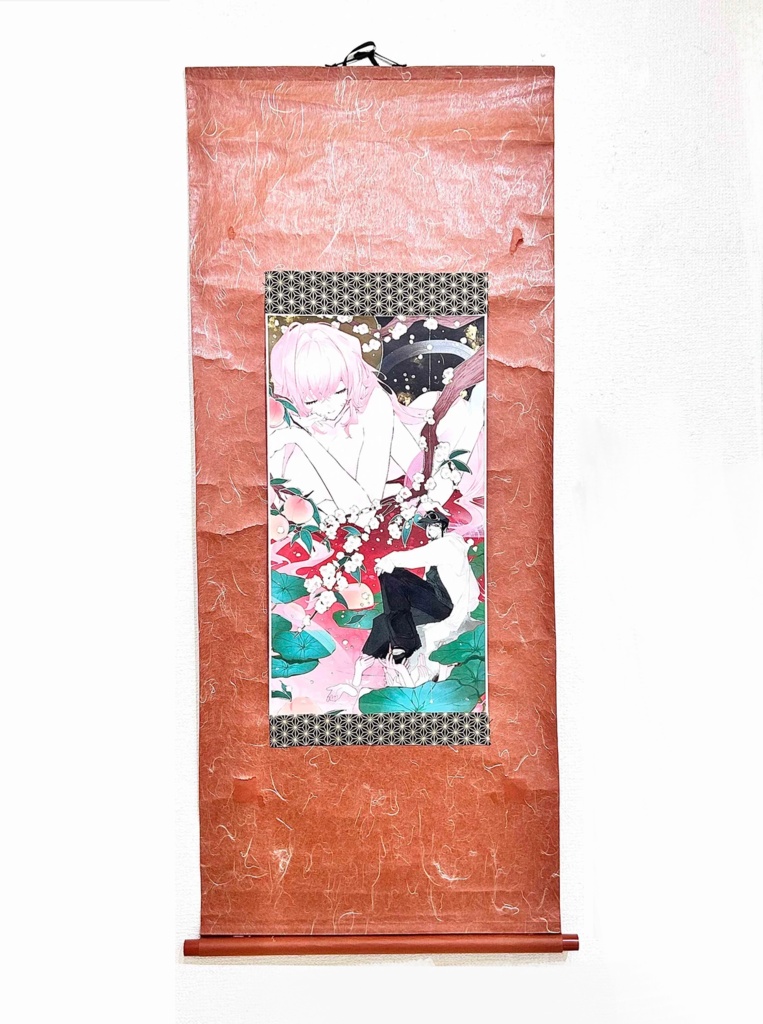【個展】掛軸「ぱらいそ」