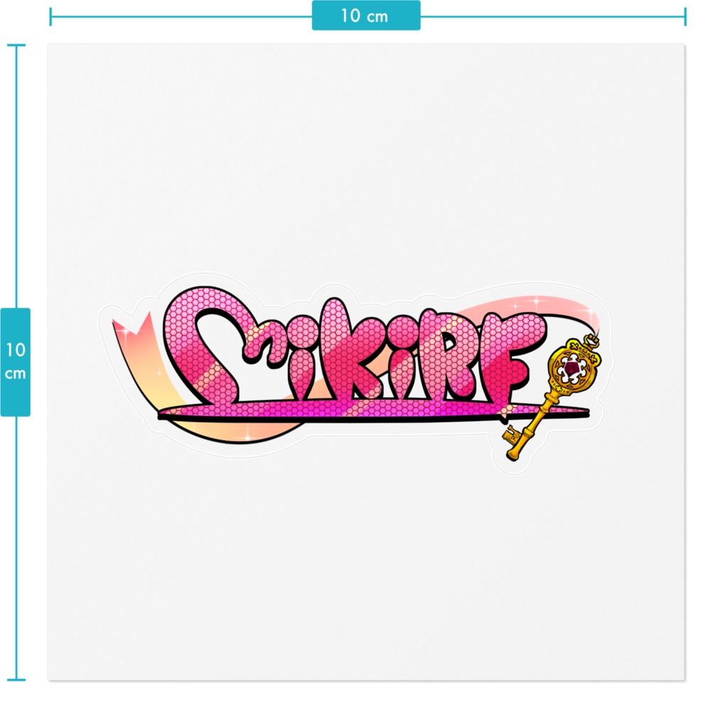 MIKIRE ステッカー/モカVer.