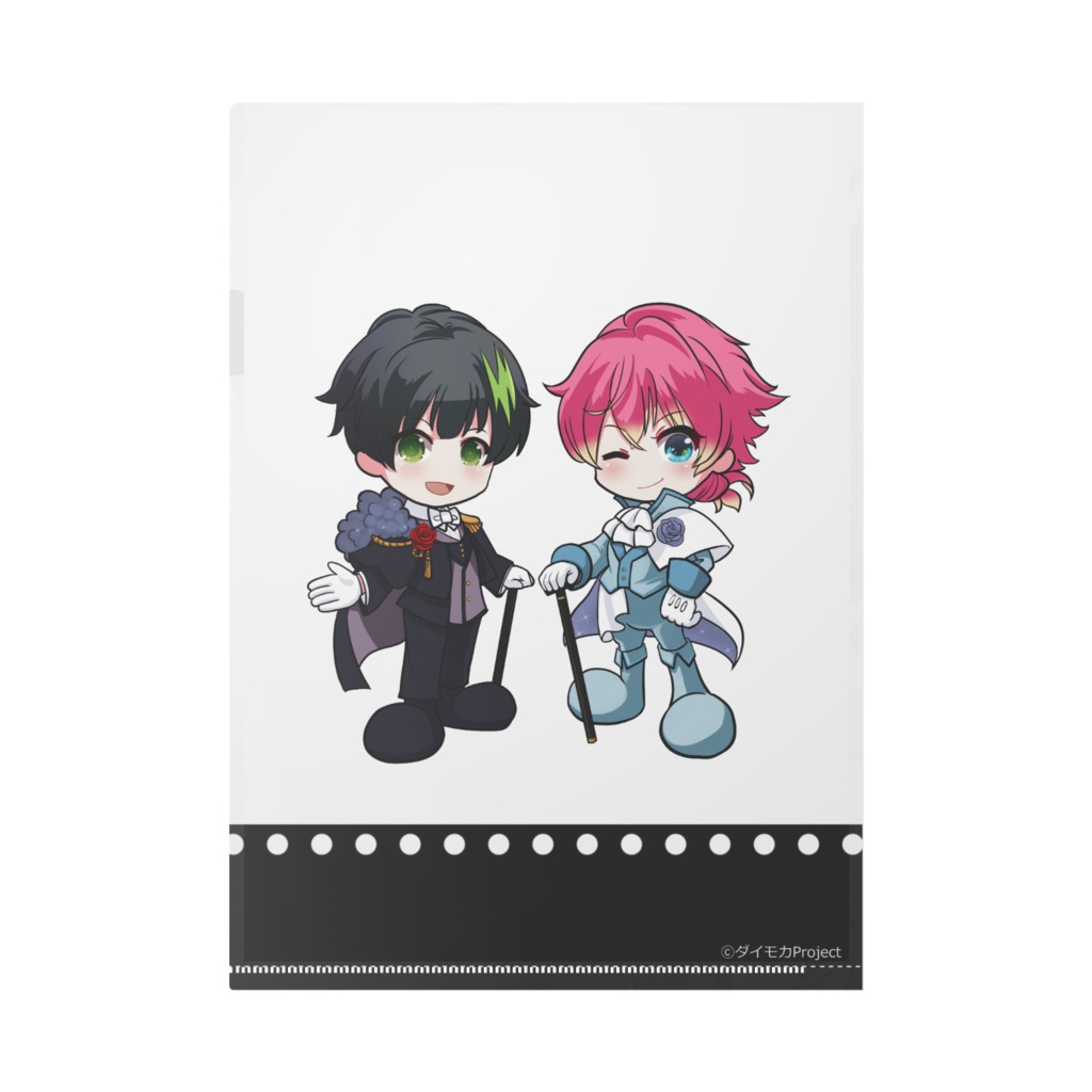 ダイモカ一周年記念クリアファイル