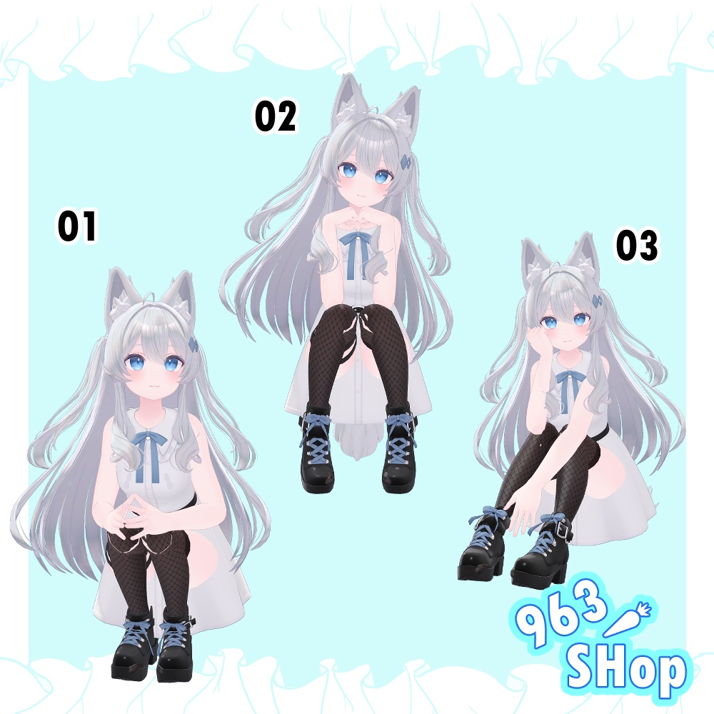 【無料あり】963 POSE PACK 1 【20種】