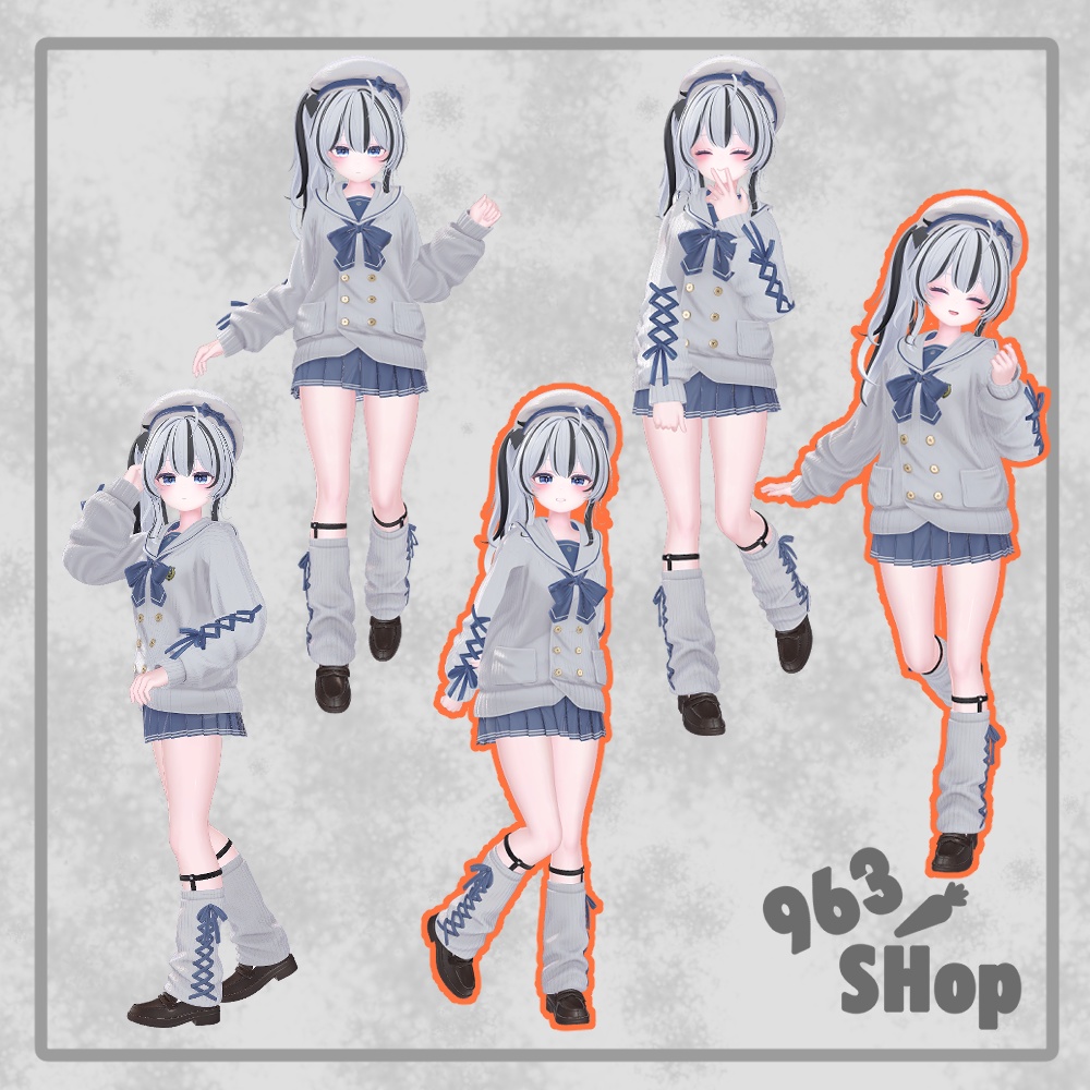 【無料あり】 963 POSE PACK 2 【20種】
