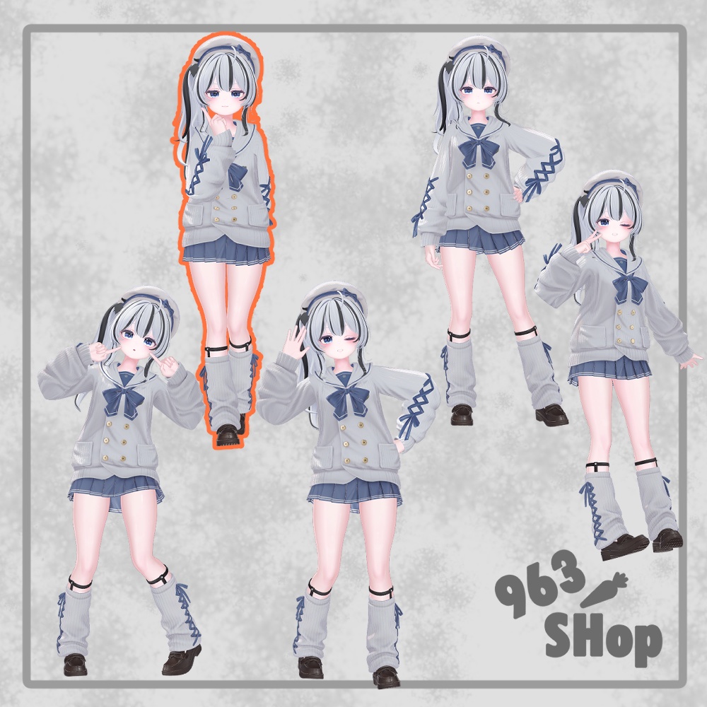 【無料あり】 963 POSE PACK 2 【20種】