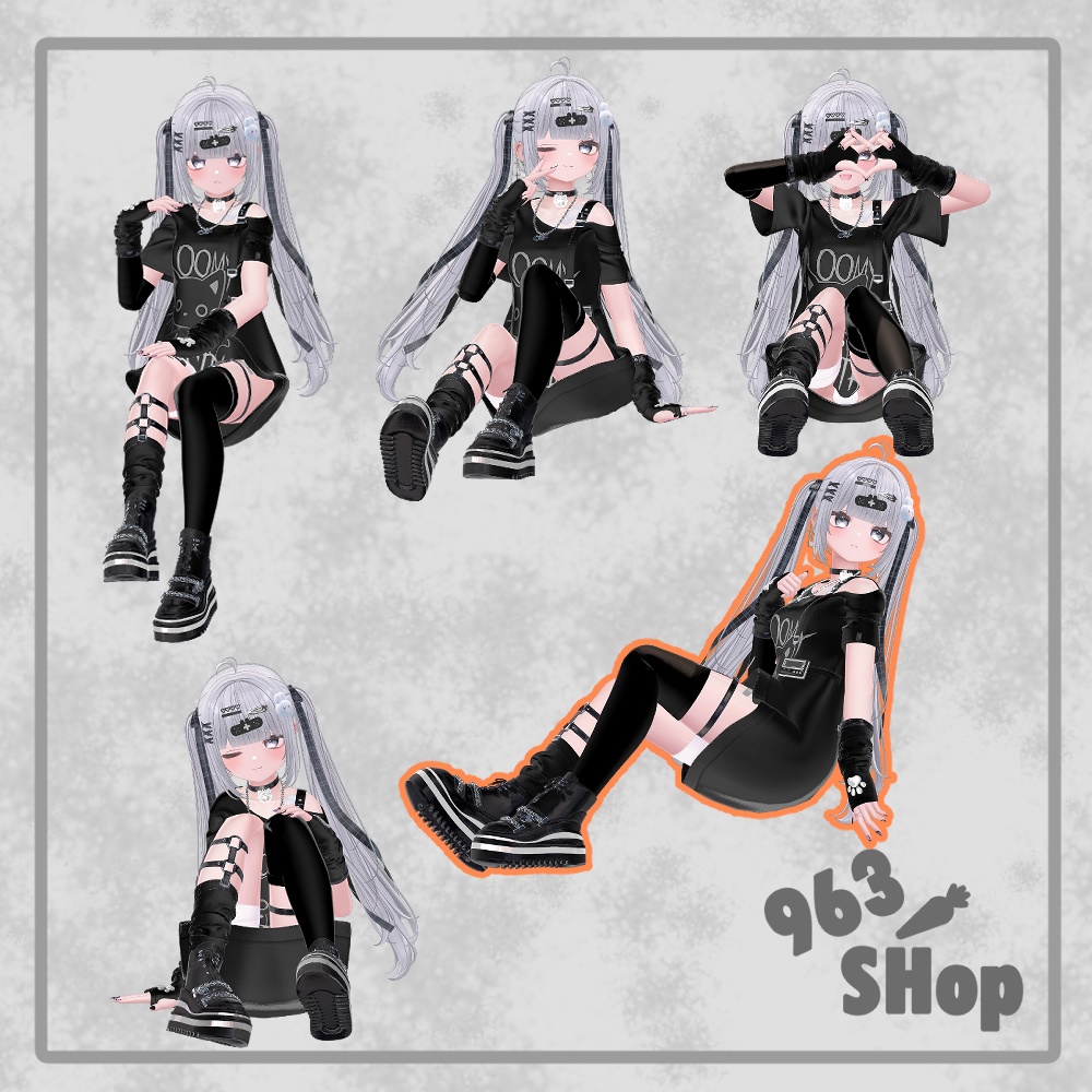 【無料あり】期間限定セール! 963 POSE PACK 3 【20種】