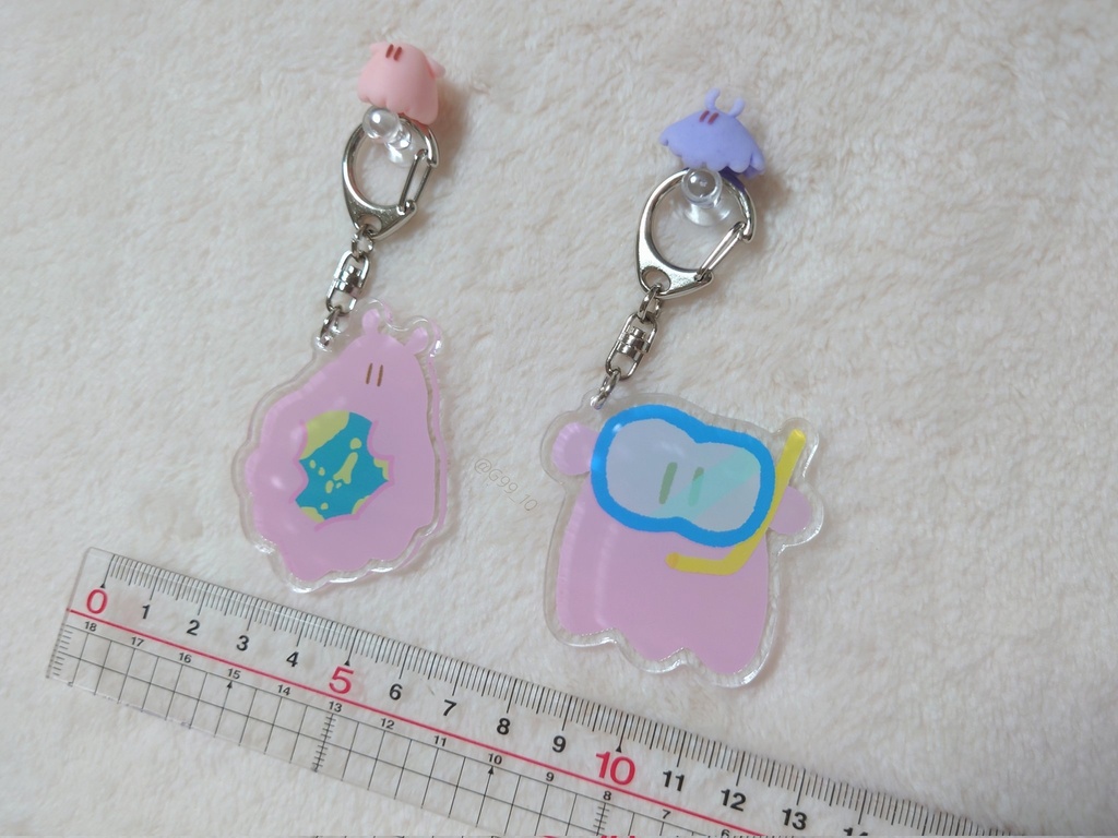 めんだこ❔ アクリルキーホルダー